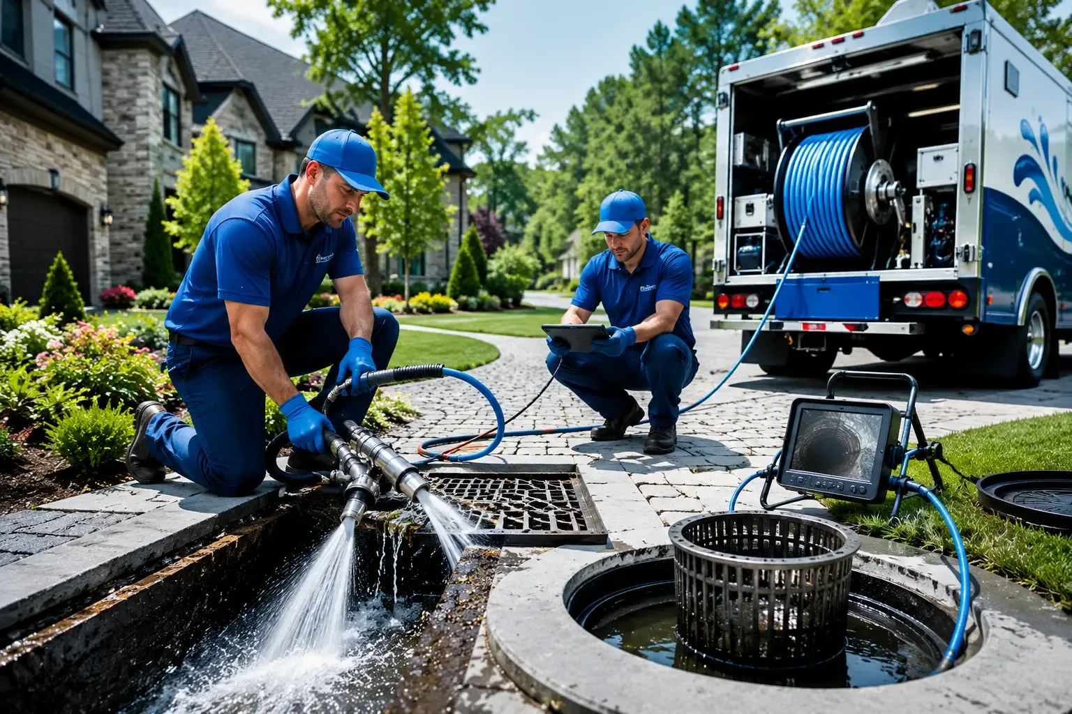 Local outdoor drain cleaning professionals in Revere, MN